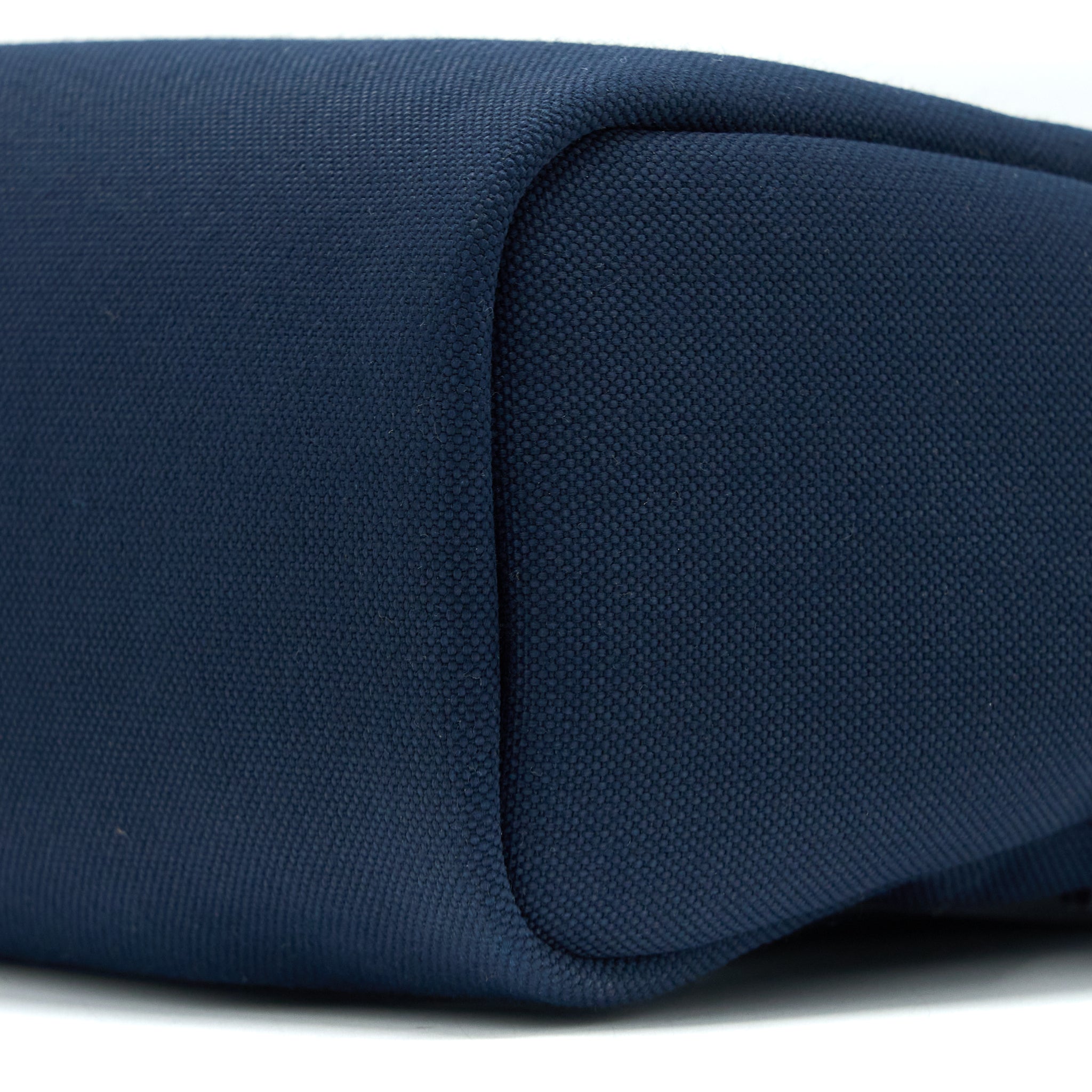 HERMES HERBAG BACKPACK CANVAS/LEATHER DARK BLUE/BLACK SHW
