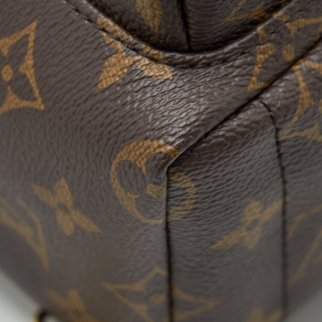 LOUIS VUITTON PALM SPRING MINI BACKPACK MONOGRAM CANVAS YEAR 2018