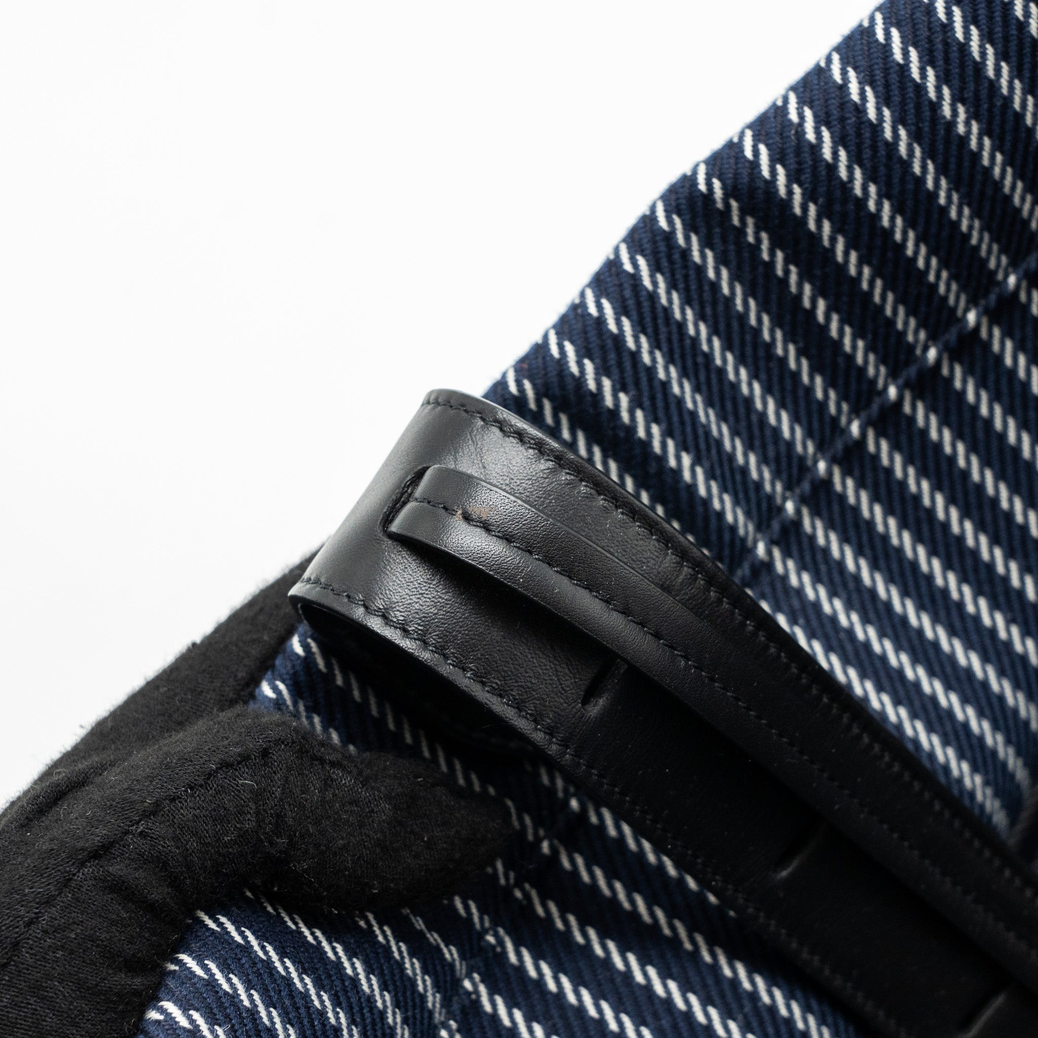 CELINE PHANTOM LUGGAGE BAG CANVAS /  LEATHER DARK BLUE / BLACK GHW