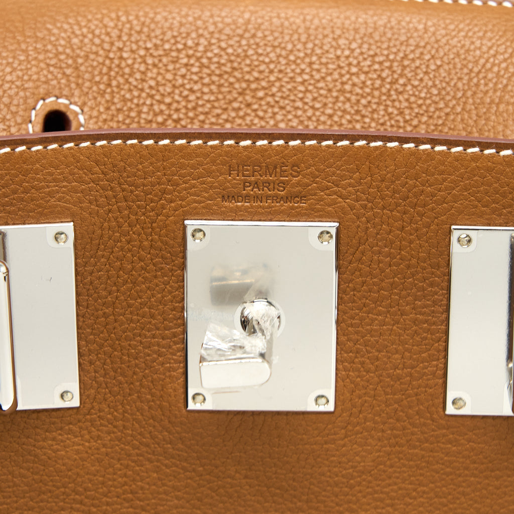 HERMES HAC A DOS PM BACKPACK BARENIA FAUBOURG 34 FAUVE SHW