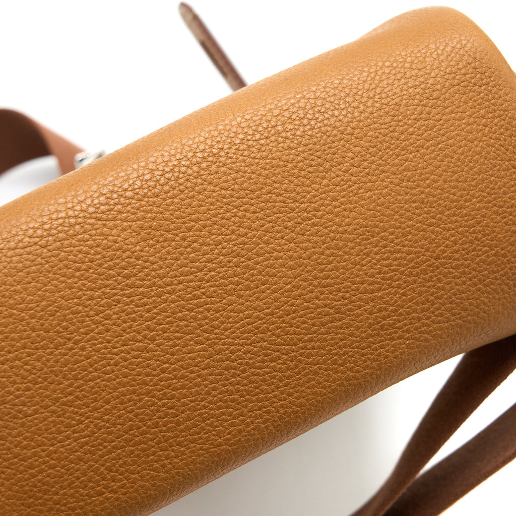 HERMES HAC A DOS PM BACKPACK BARENIA FAUBOURG 34 FAUVE SHW