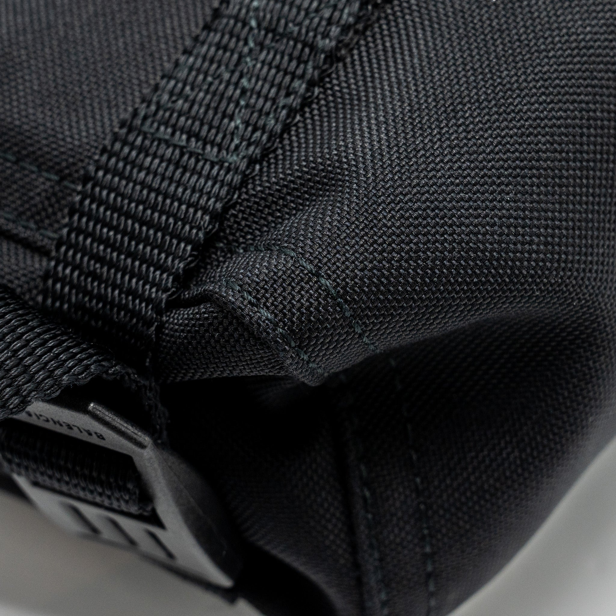 BALENCIAGA ARMY MESSENGER BAG BLACK RECYCLED NYLON BLACK/BLACK HARDWARE
