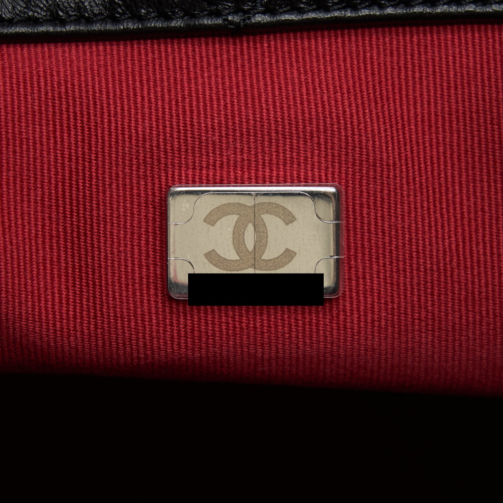 CHANEL SMALL GABRIELLE BACKPACK CALFSKIN BLACK MULTICOLOUR HARDWARE