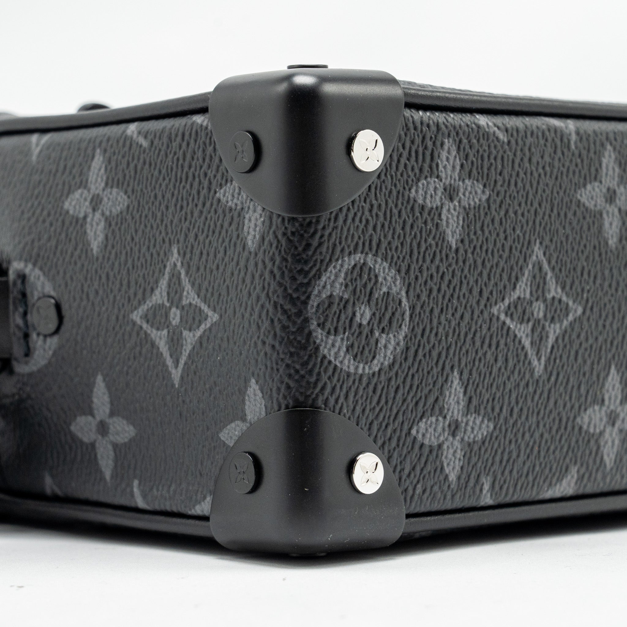 LOUIS VUITTON MINI SOFT TRUNK MONOGRAM ECLIPSE CANVAS BLACK HARDWARE