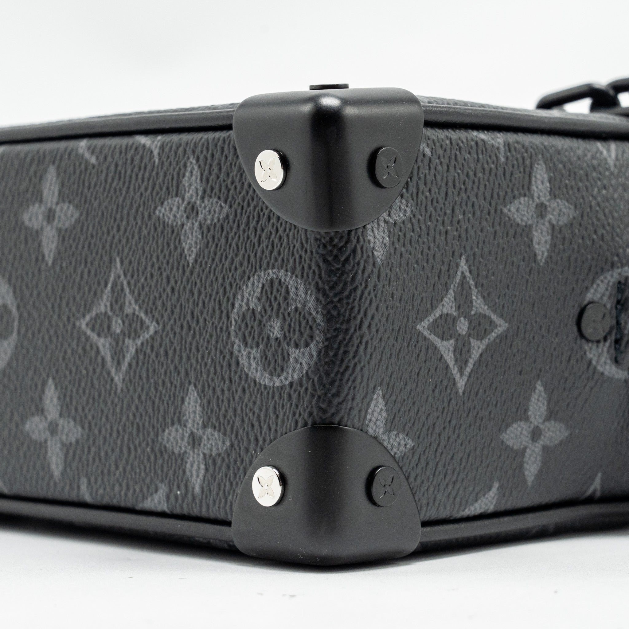 LOUIS VUITTON MINI SOFT TRUNK MONOGRAM ECLIPSE CANVAS BLACK HARDWARE