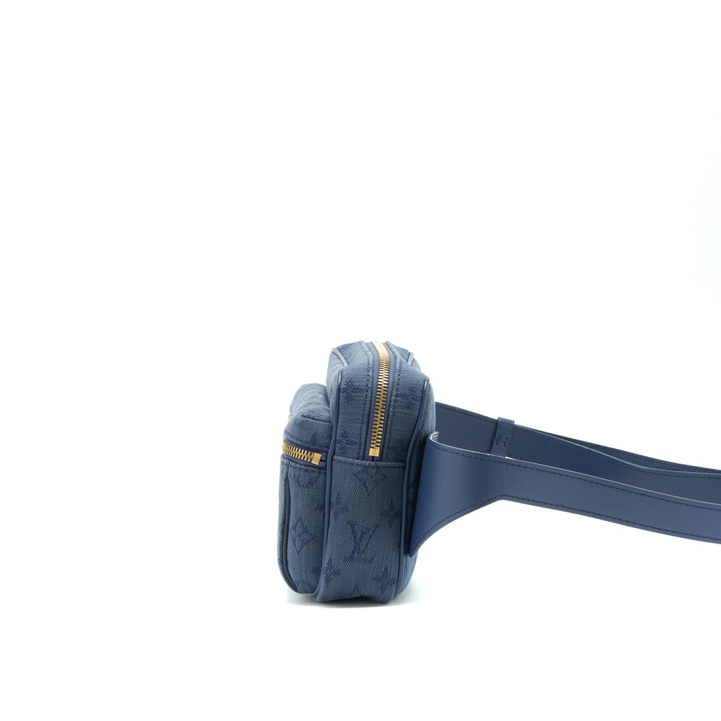 LOUIS VUITTON OUTDOOR BUMBAG DENIM NAVY