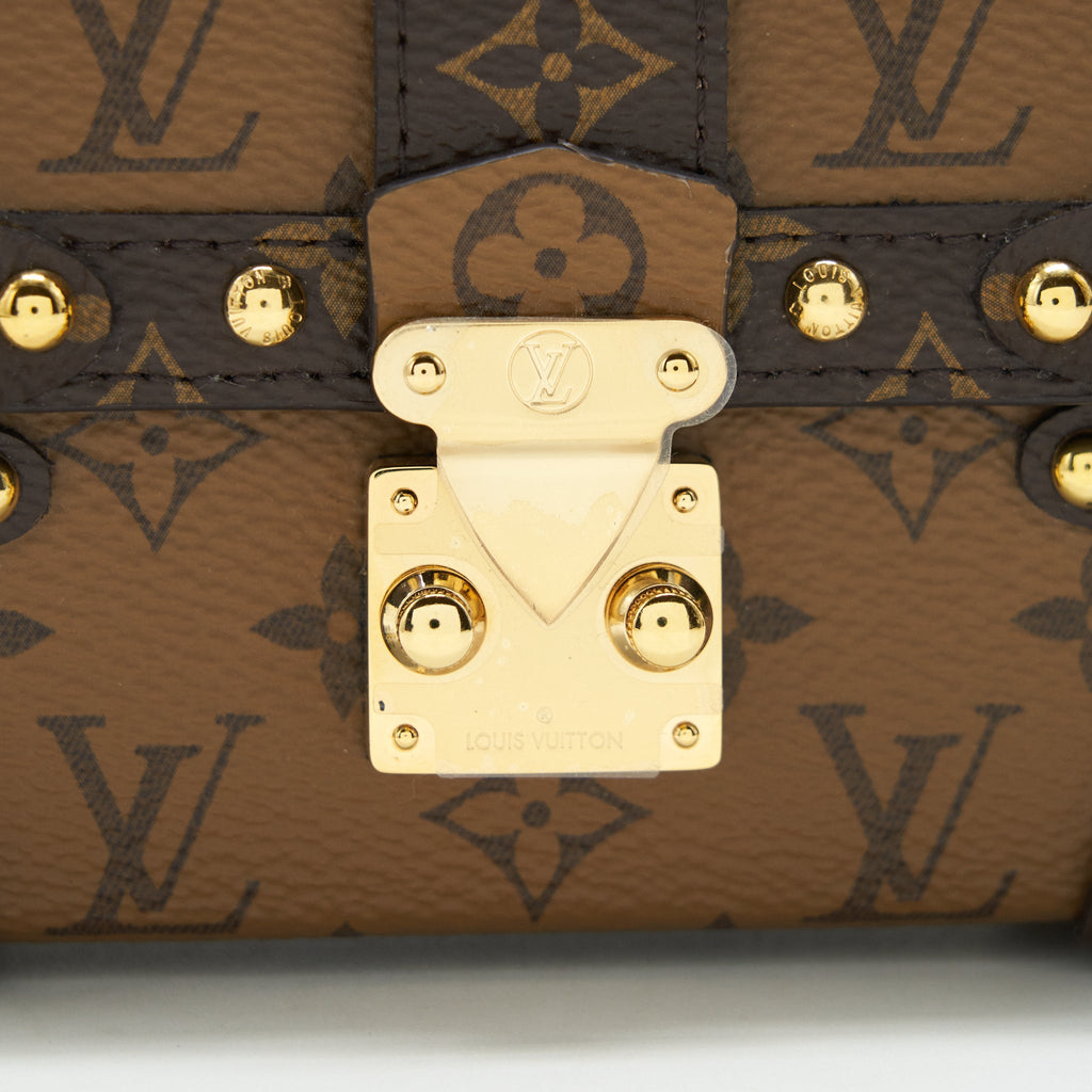 LOUIS VUITTON ESSENTIAL TRUNK WITH CHAIN REVERSE MONOGRAM