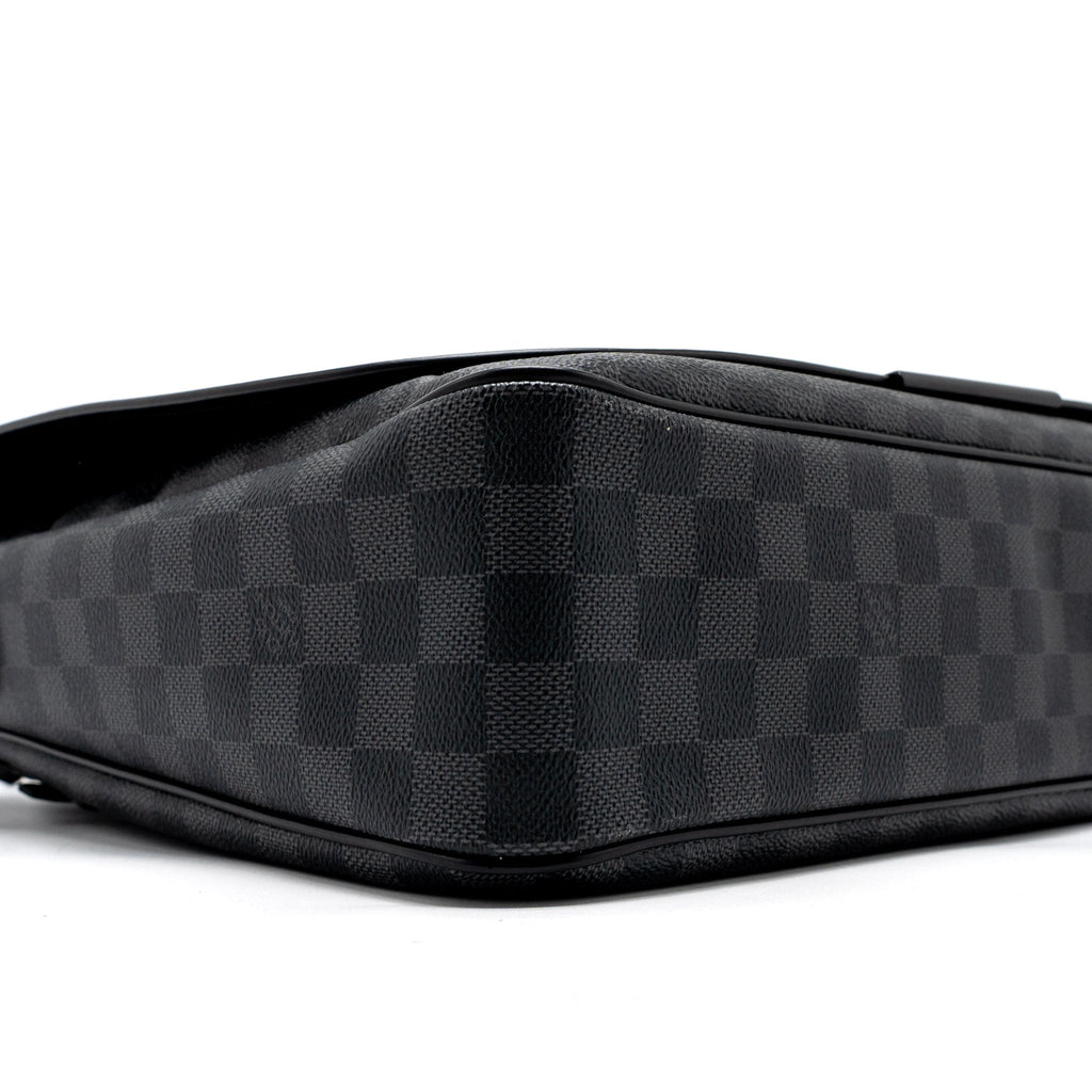 LOUIS VUITTON LARGE MESSENGER BAG DAMIER GRAPHITE CANVAS SHW