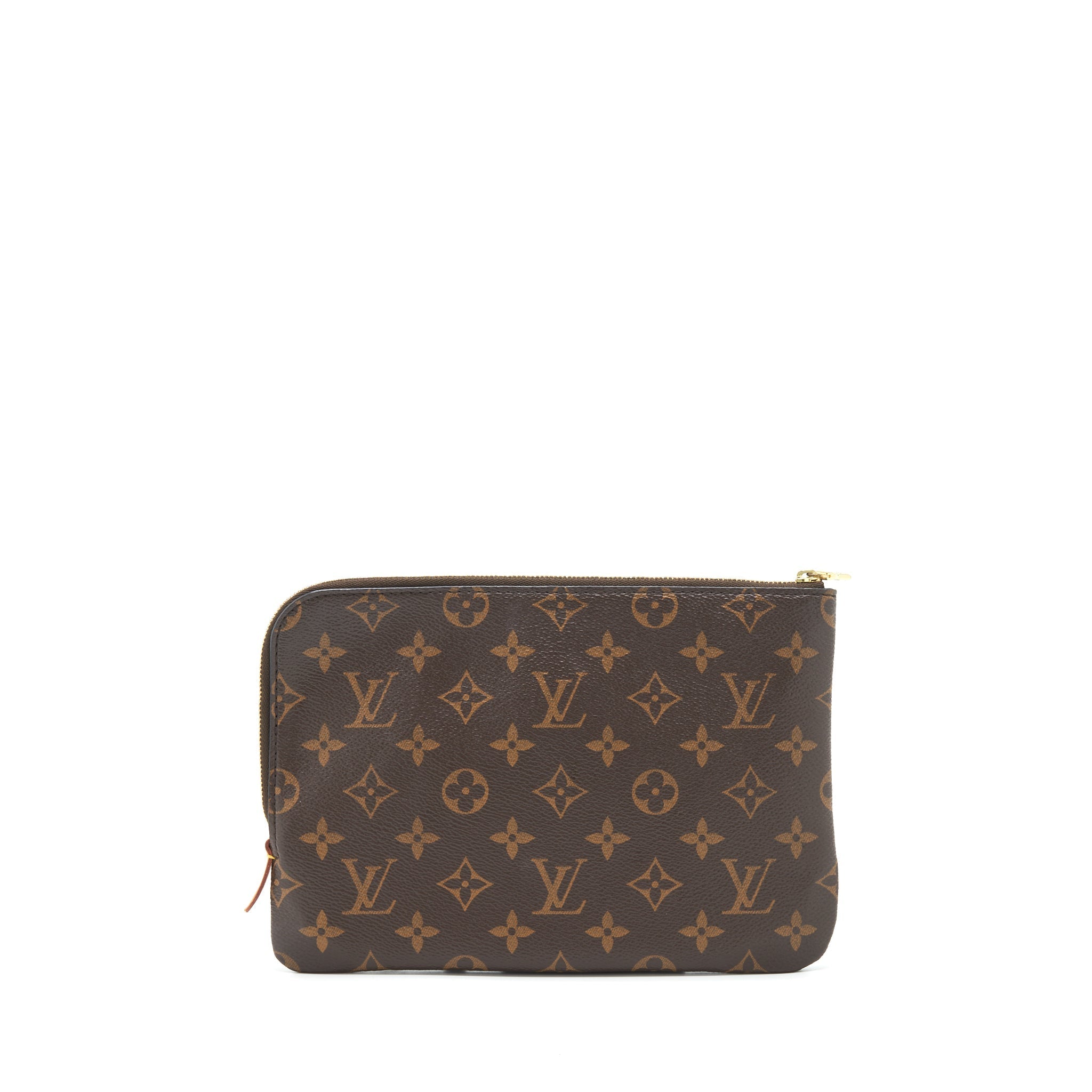 LOUIS VUITTON ETUI VOYAGE PM POUCH MONOGRAM CANVAS GHW