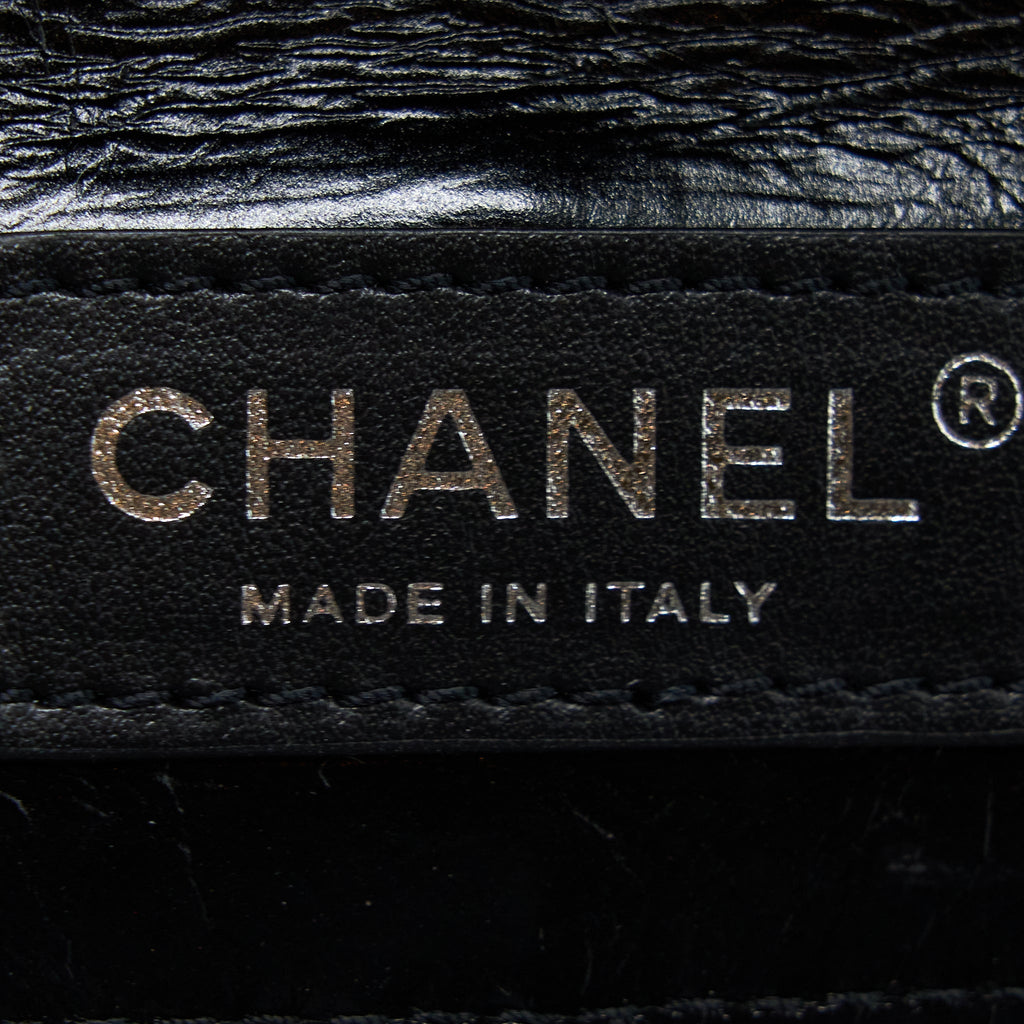 CHANEL PVC AQUARIUM BACKPACK BLACK PVC/AGED CALFSKIN SHW