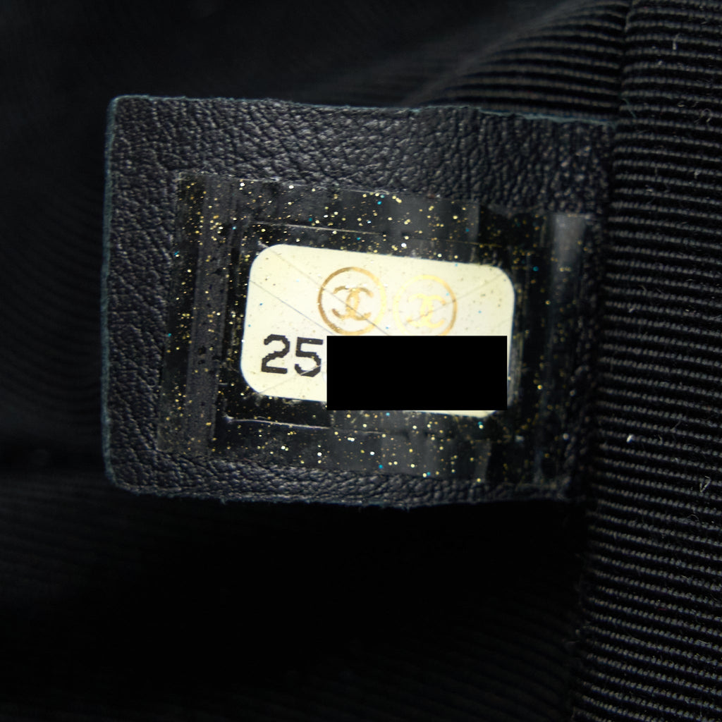 CHANEL PVC AQUARIUM BACKPACK BLACK PVC/AGED CALFSKIN SHW
