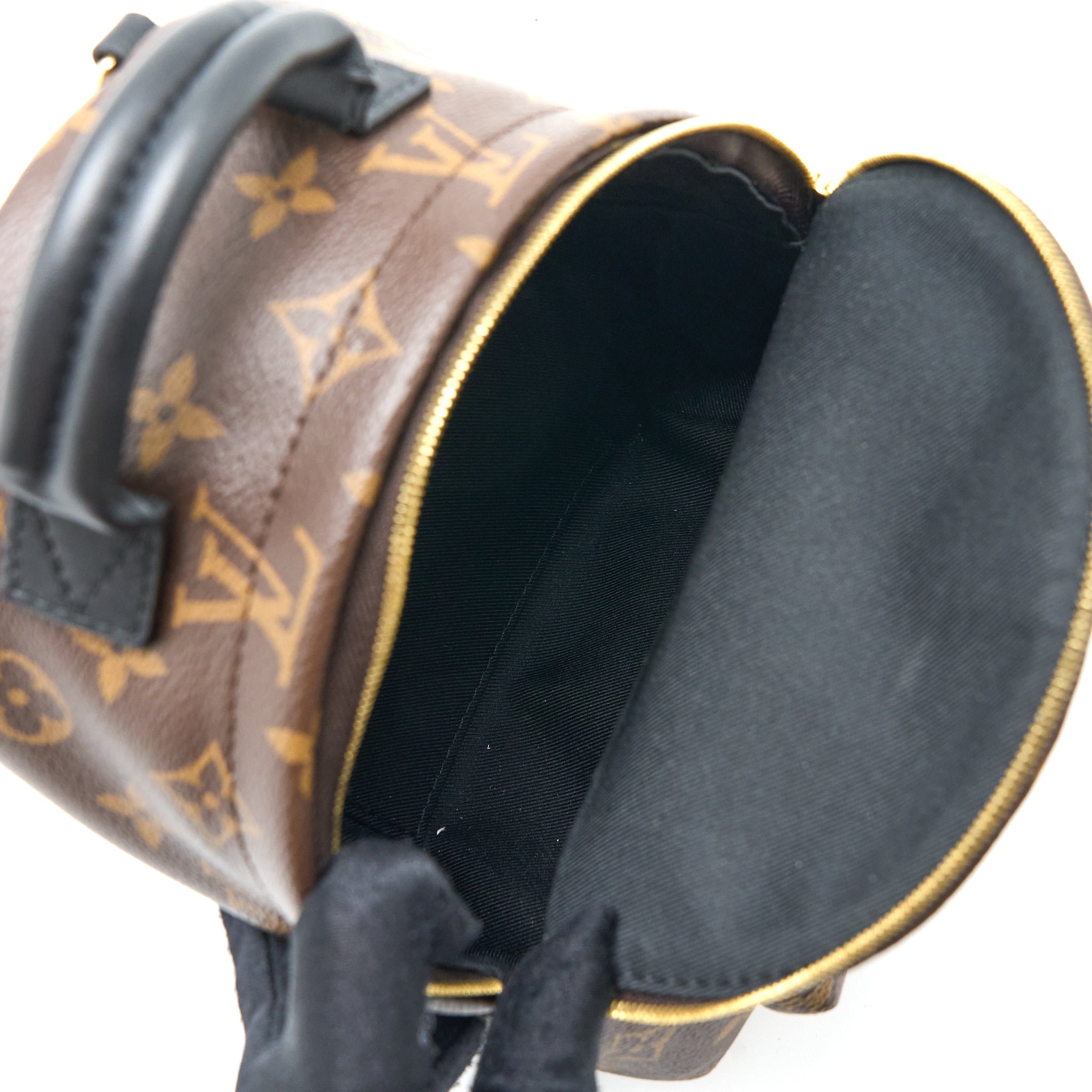 LOUIS VUITTON MINI PALM SPRING BACKPACK MONOGRAM CANVAS GHW
