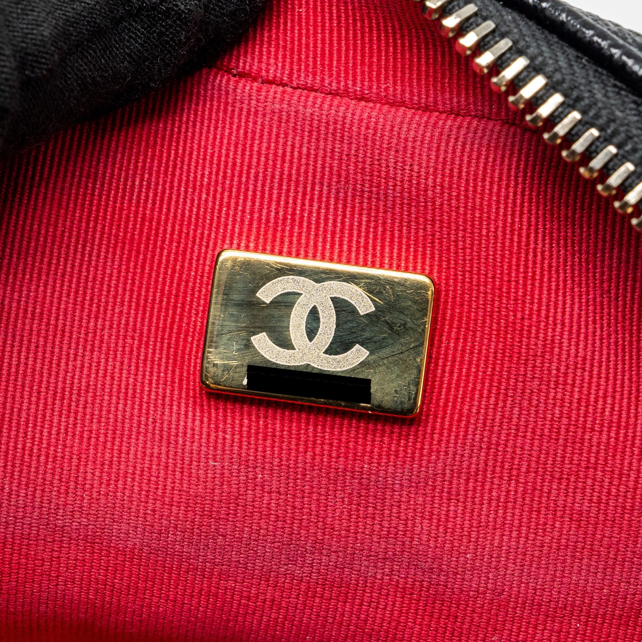 CHANEL QUILTED FLAP BACKPACK CAVIAR BLACK GHW (MICROCHIP)