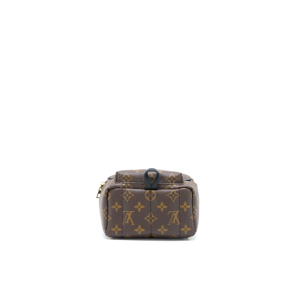 LOUIS VUITTON PALM SPRINGS MINI BACKPACK NEW VERSION MONOGRAM CANVAS GHW