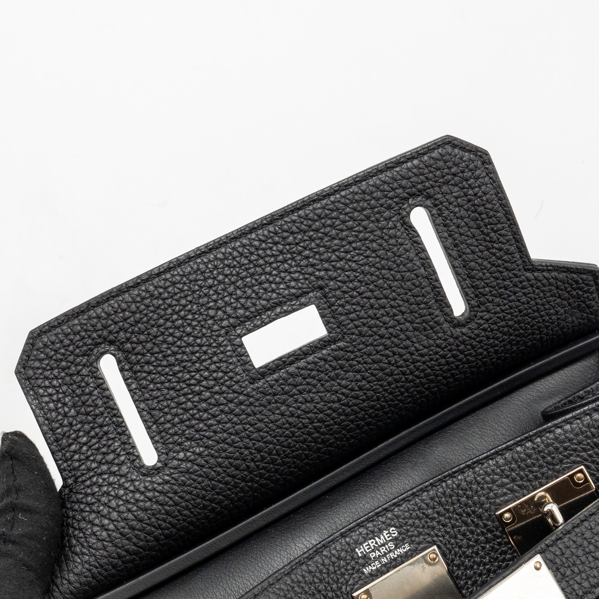 HERMES HAC A DOS PM BACKPACK TOGO BLACK SHW