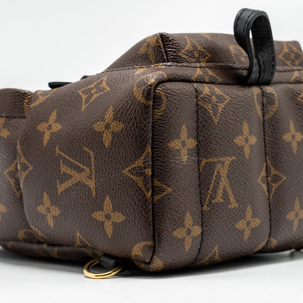 LOUIS VUITTON MINI PALM SPRING BACKPACK MONOGRAM CANVAS GHW