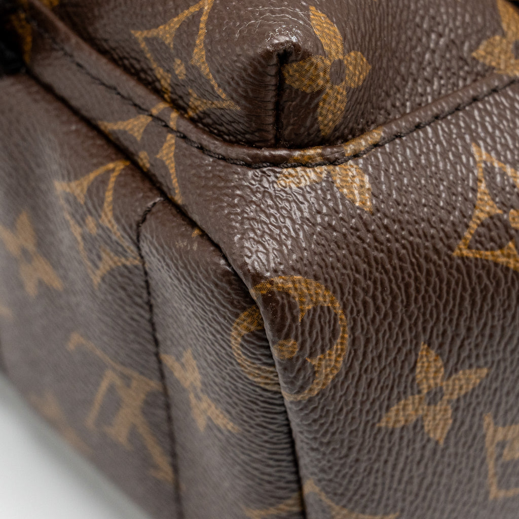 LOUIS VUITTON MINI PALM SPRING BACKPACK MONOGRAM CANVAS GHW