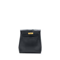 HERMES VINTAGE KELLY ADO BACKPACK 20CM SWIFT BLACK GHW