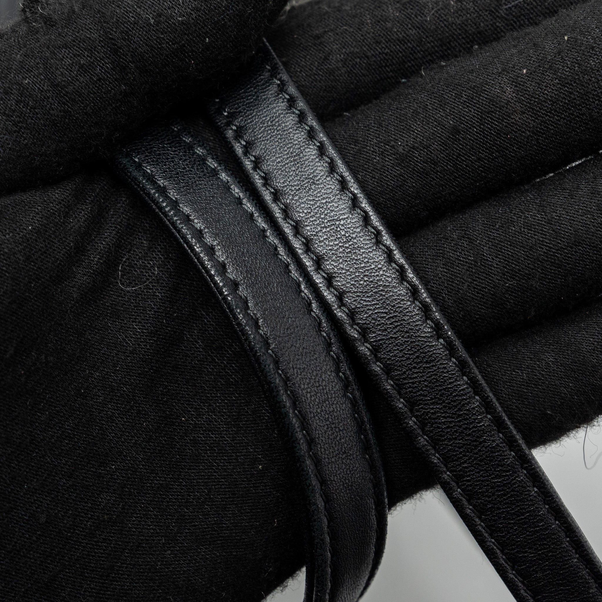 CHANEL QUILTED FLAP BACKPACK LAMBSKIN BLACK GHW