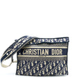 DIOR CROSSBODY MESSENGER BAG BLUE OBLIQUE CANVAS