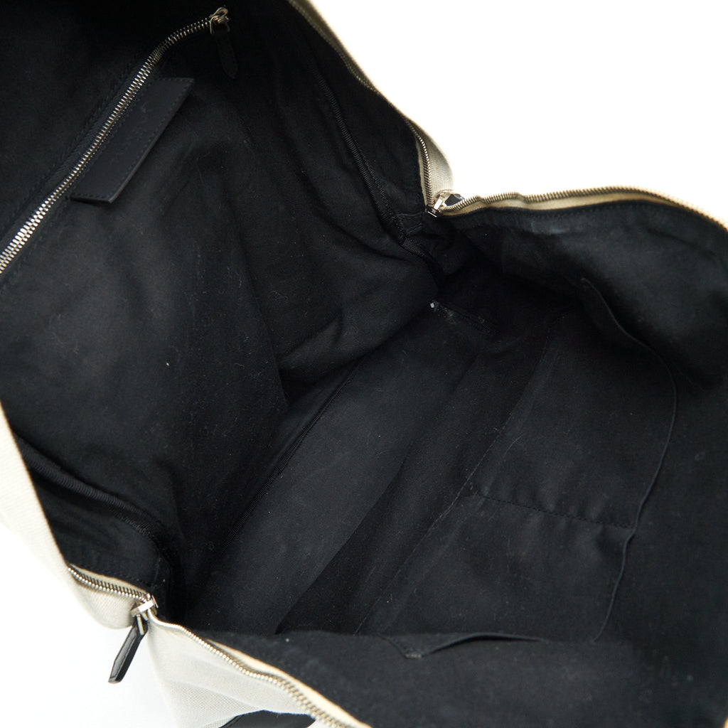 BALENCIAGA CANVAS BACKPACK BLACK