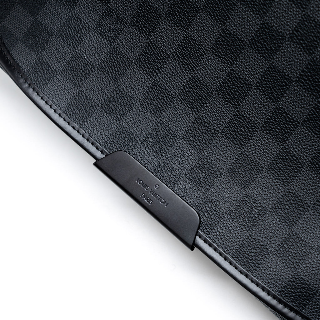 LOUIS VUITTON LARGE MESSENGER BAG DAMIER GRAPHITE CANVAS SHW