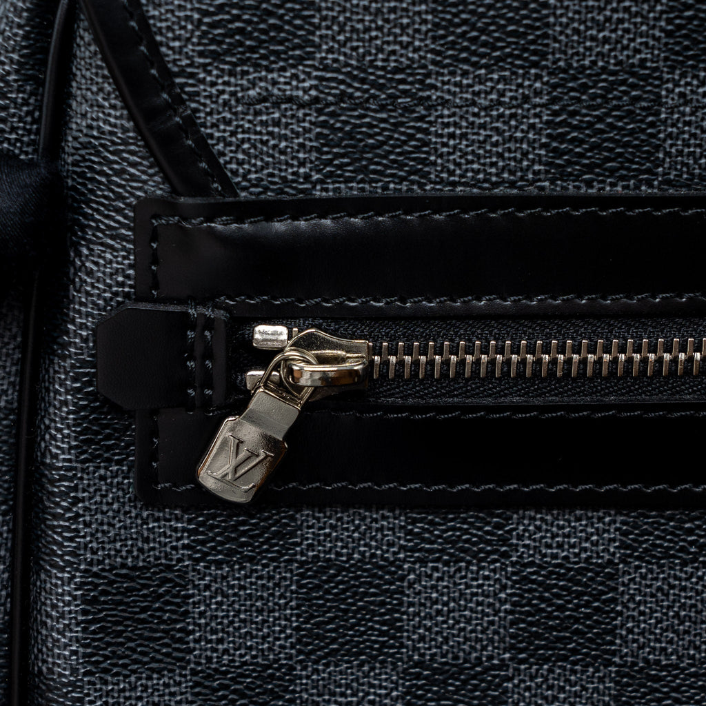 LOUIS VUITTON LARGE MESSENGER BAG DAMIER GRAPHITE CANVAS SHW