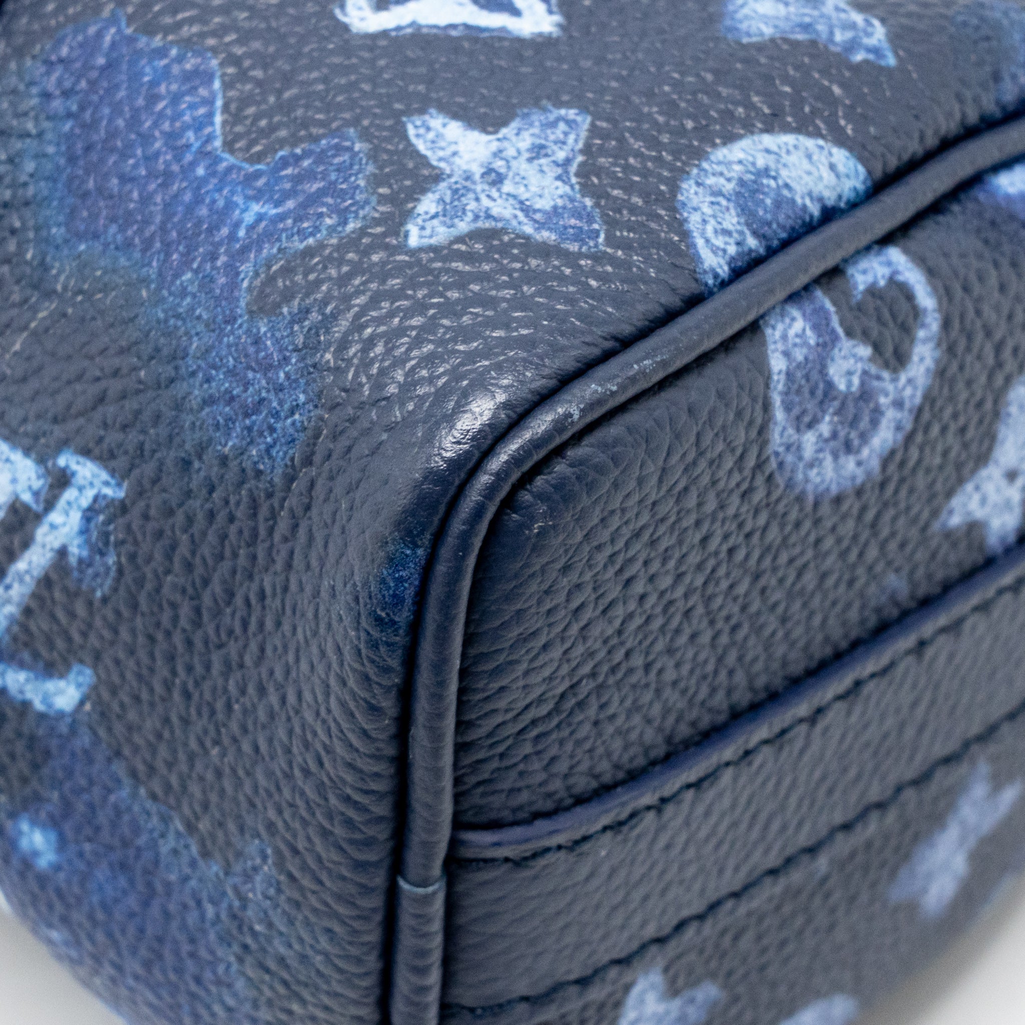 LOUIS VUITTON KEEPALL XS CALFSKIN WATERCOLOUR NAVY SHW