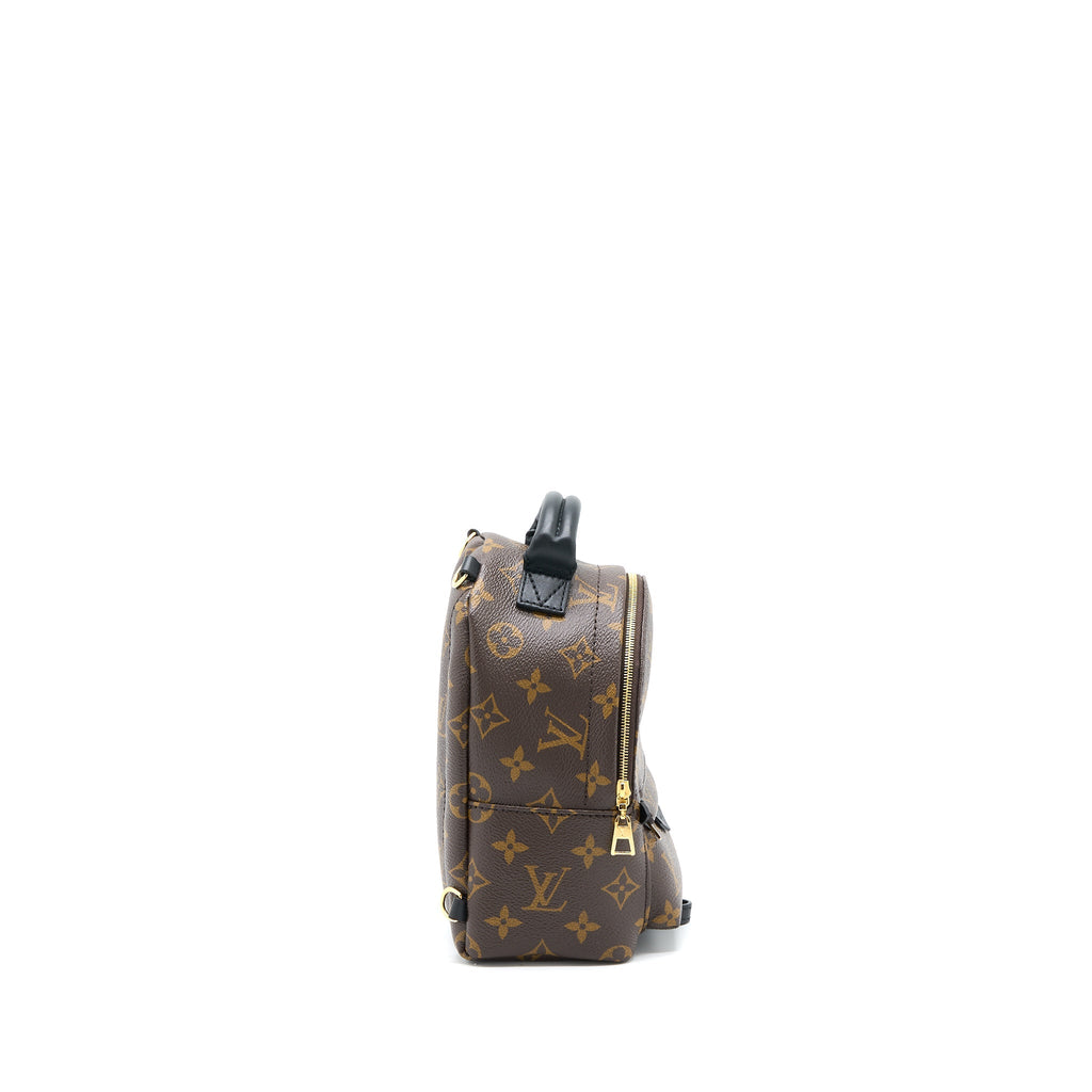 LOUIS VUITTON PALM SPRINGS MINI BACKPACK MONOGRAM CANVAS GHW (NEW VERSION)
