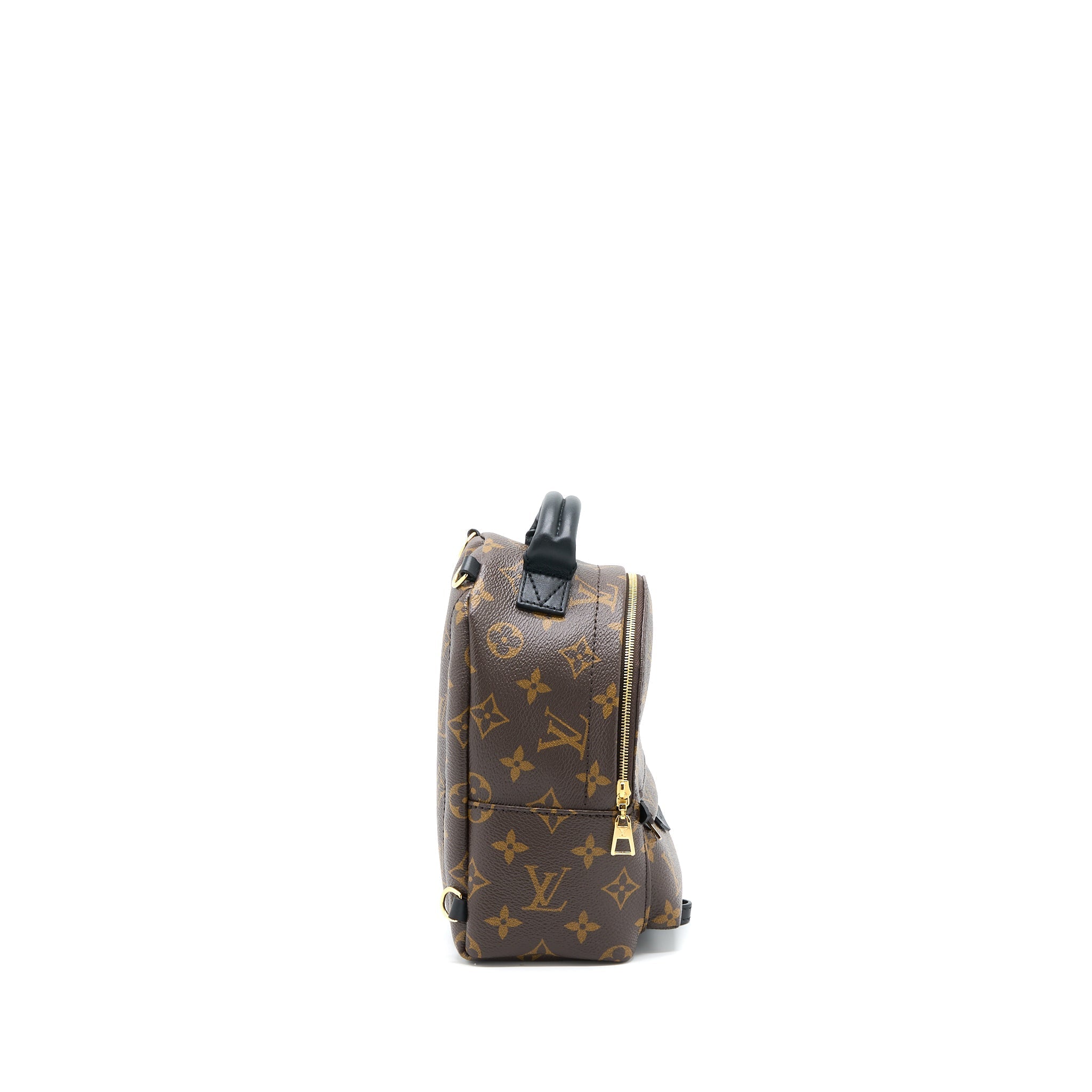 LOUIS VUITTON PALM SPRINGS MINI BACKPACK MONOGRAM CANVAS GHW (NEW VERSION)