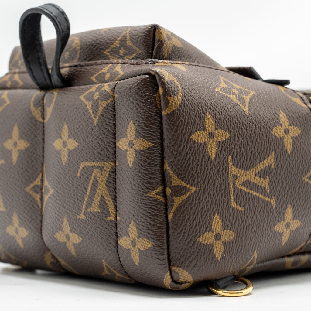 LOUIS VUITTON MINI PALM SPRING BACKPACK MONOGRAM CANVAS GHW