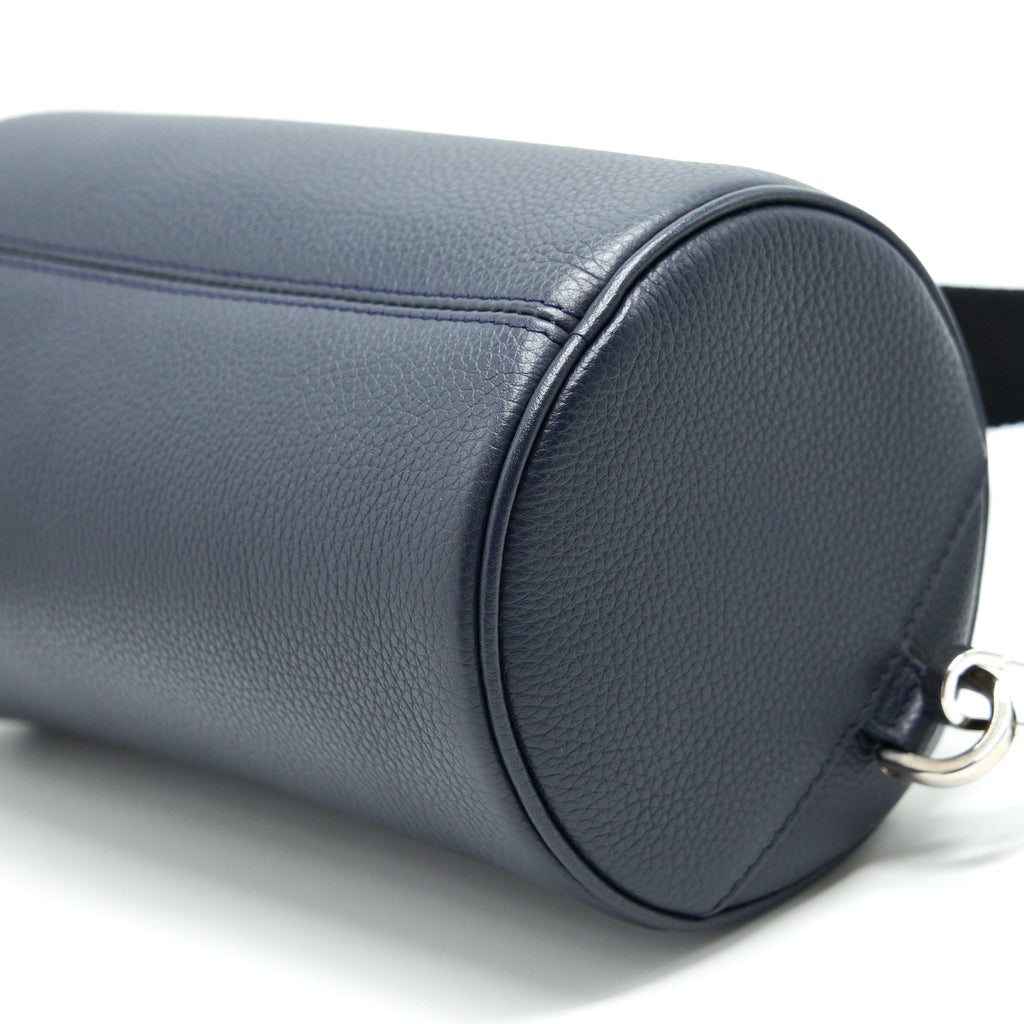DIOR HOMME GRAINED CALFSKIN ROLLER MESSENGER BAG