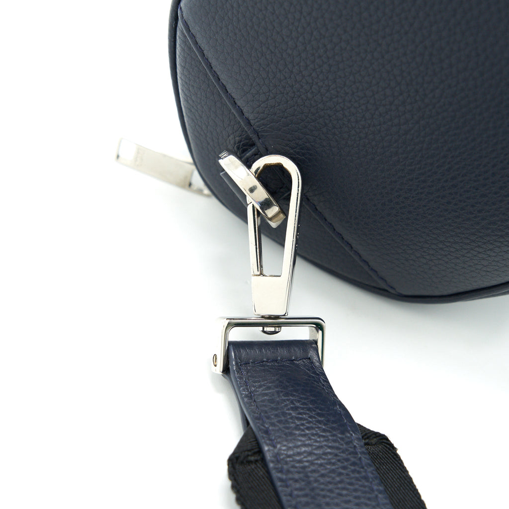 DIOR HOMME GRAINED CALFSKIN ROLLER MESSENGER BAG