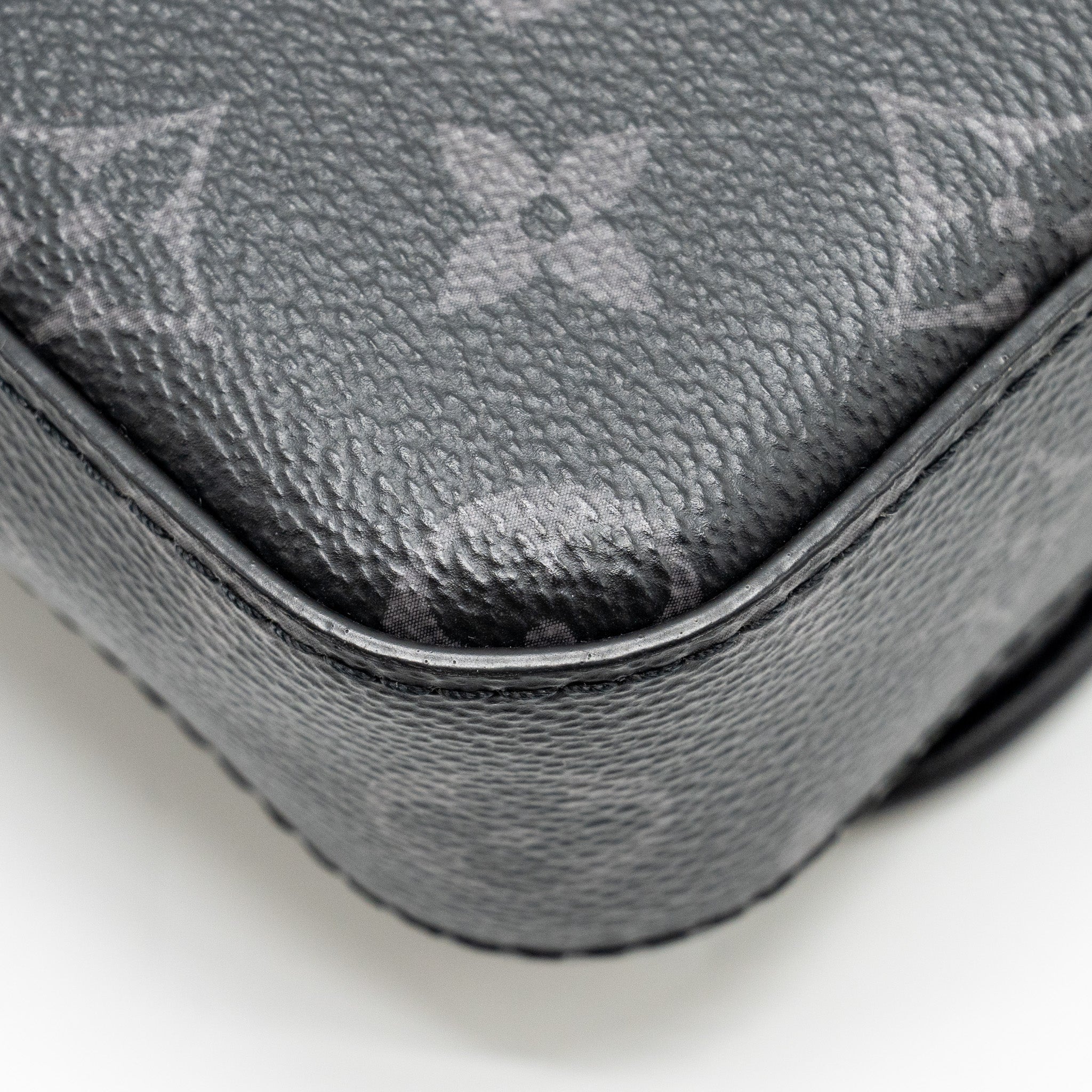 LOUIS VUITTON TRIO MESSANGER MONOGRAM ECLIPSE CANVAS BLACK/GREY WITH BLACK HARDWARE