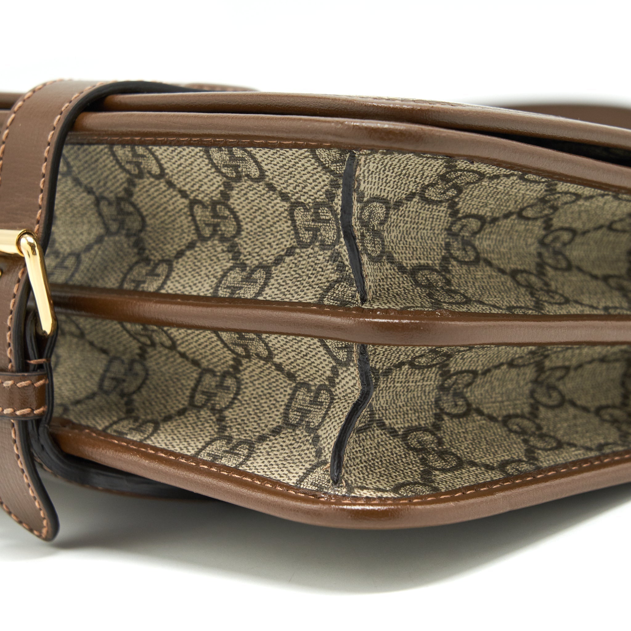 GUCCI CROSSBODY MESSENGER BAG GHW