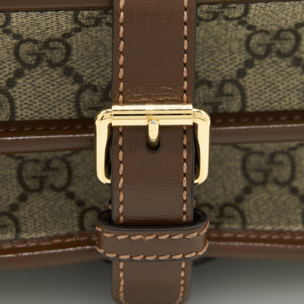 GUCCI CROSSBODY MESSENGER BAG GHW