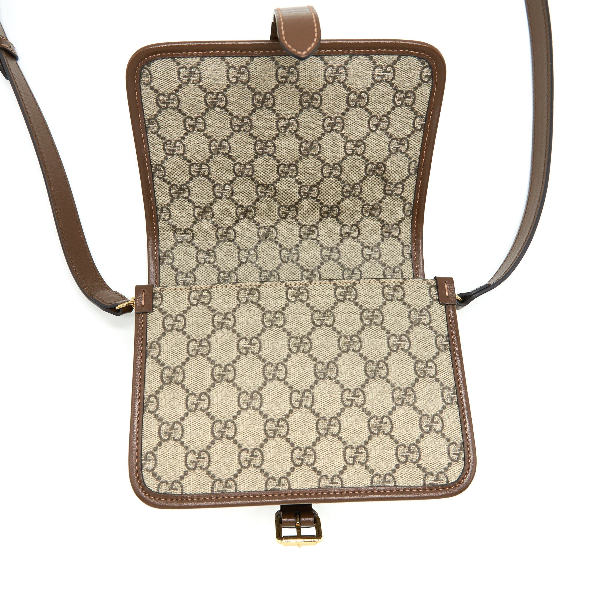 GUCCI CROSSBODY MESSENGER BAG GHW