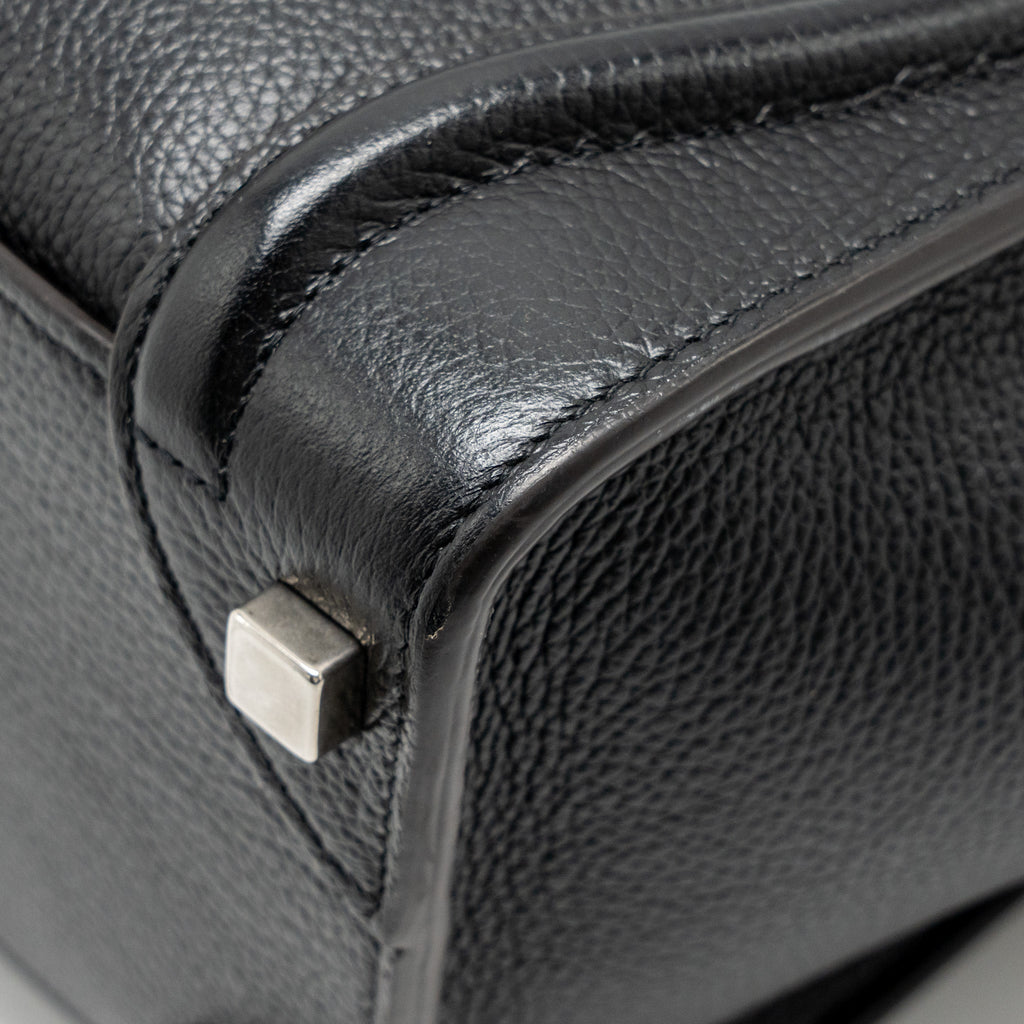 CELINE MICRO LUGGAGE BAG CALFSKIN BLACK SHW