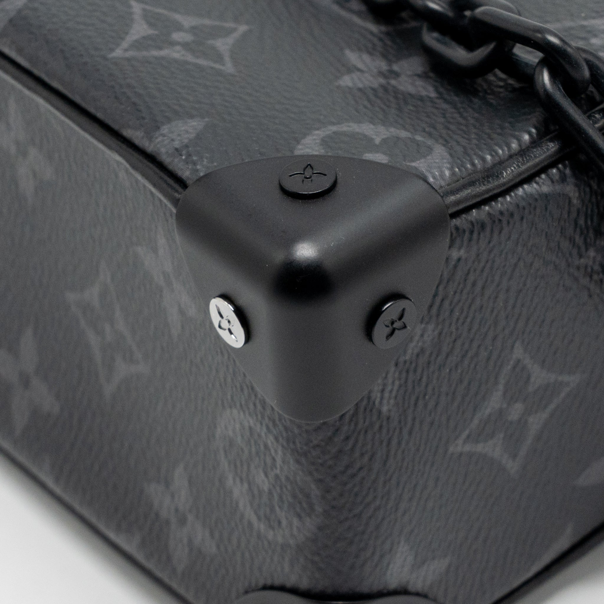 LOUIS VUITTON MINI SOFT TRUNK MONOGRAM ECLIPSE BLACK HARDWARE