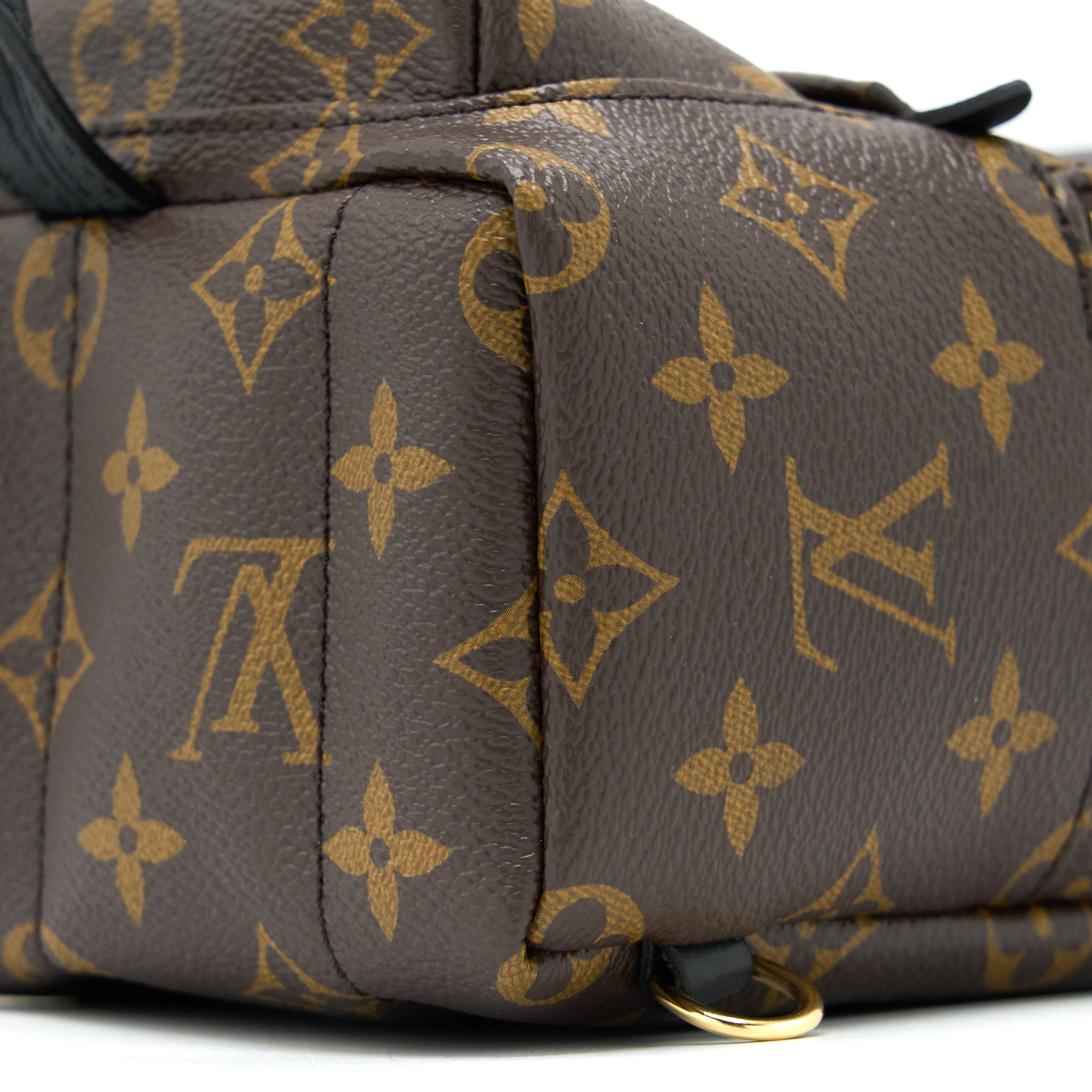 LOUIS VUITTON PALM SPRINGS MINI BACKPACK MONOGRAM CANVAS GHW (NEW VERSION)