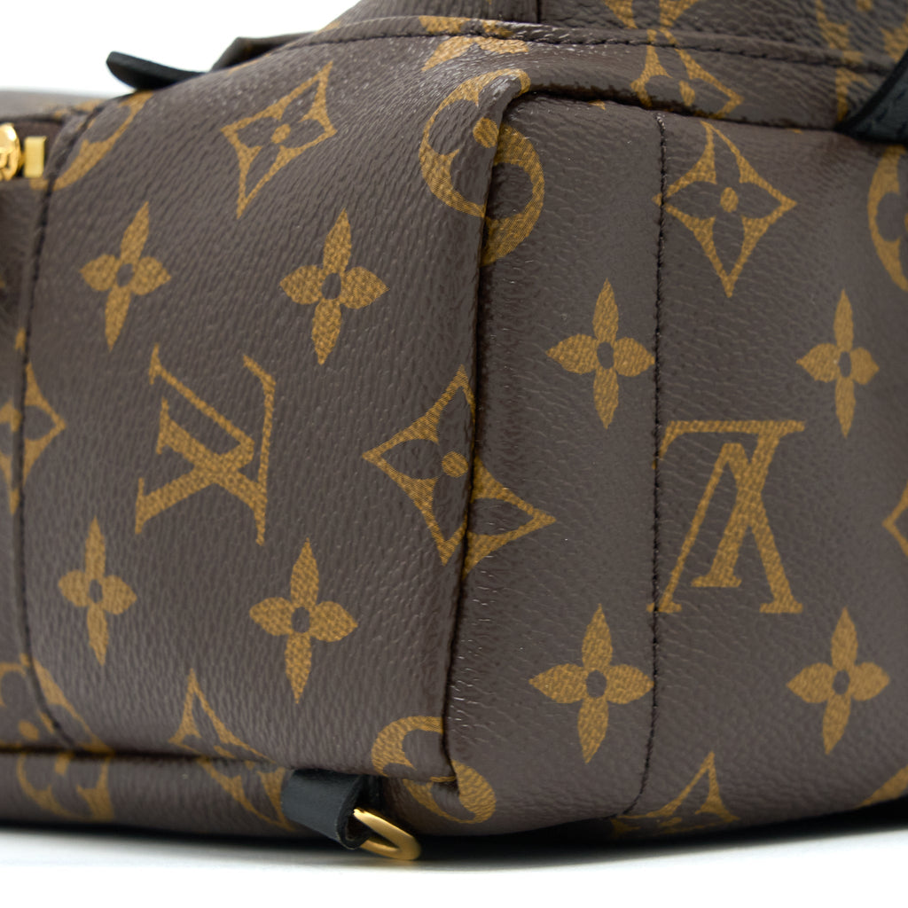 LOUIS VUITTON PALM SPRINGS MINI BACKPACK MONOGRAM CANVAS GHW (NEW VERSION)