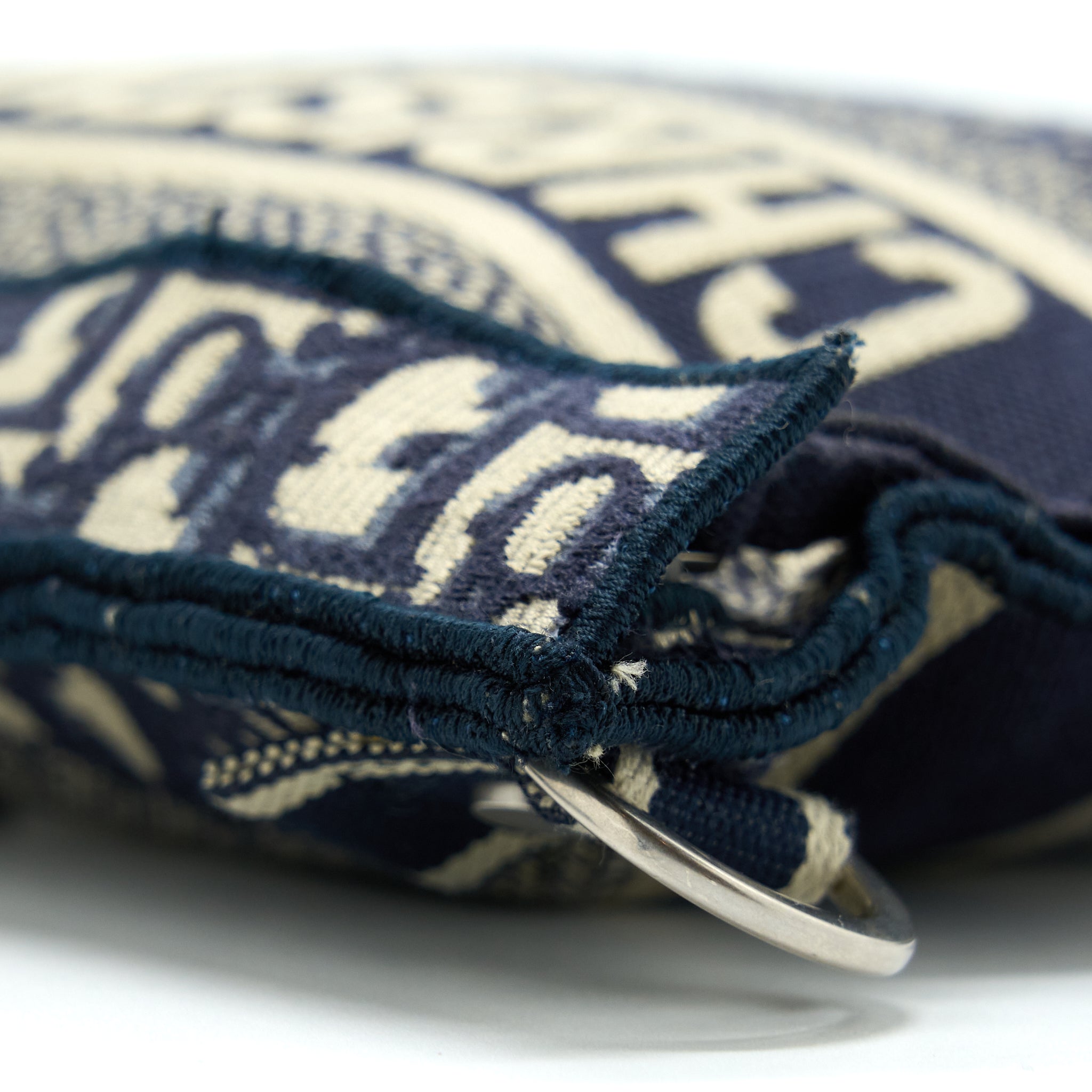 DIOR CROSSBODY MESSENGER BAG BLUE OBLIQUE CANVAS