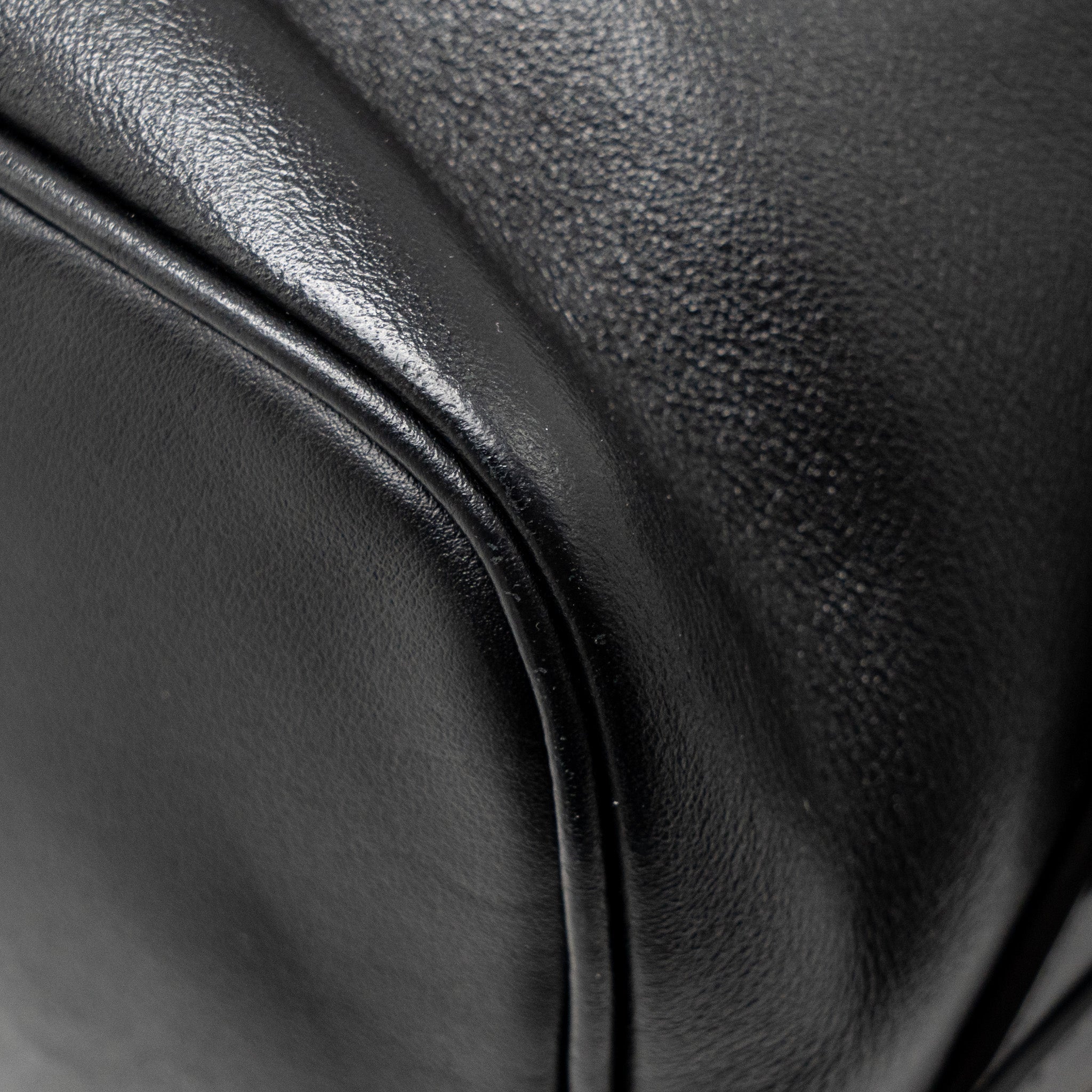 PRADA ZAINETTO BACKPACK LEATHER BLACK SHW