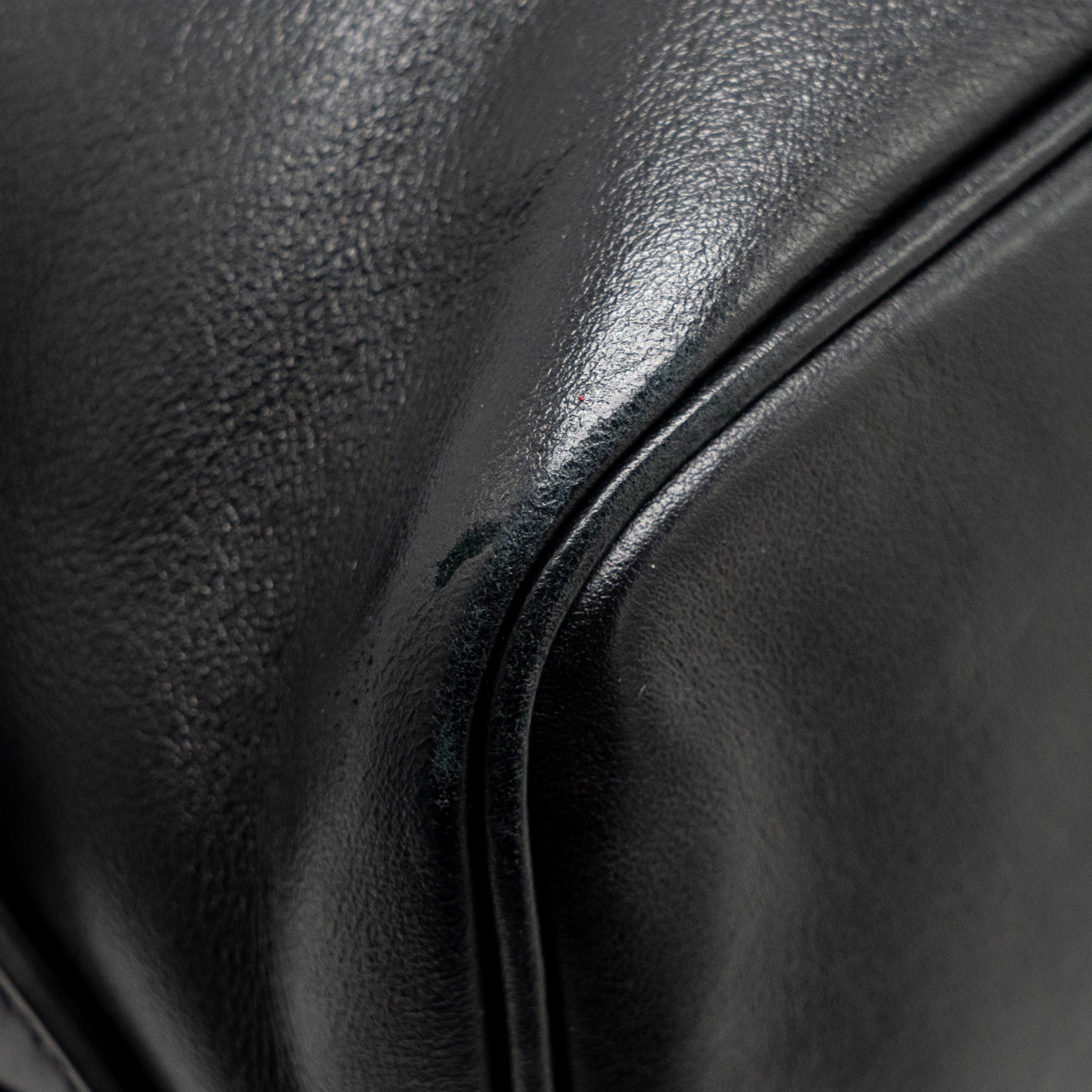 PRADA ZAINETTO BACKPACK LEATHER BLACK SHW