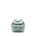 CHANEL 23C DUMA MINI BACKPACK CALFSKIN LIGHT GREY LGHW (MICROCHIP)