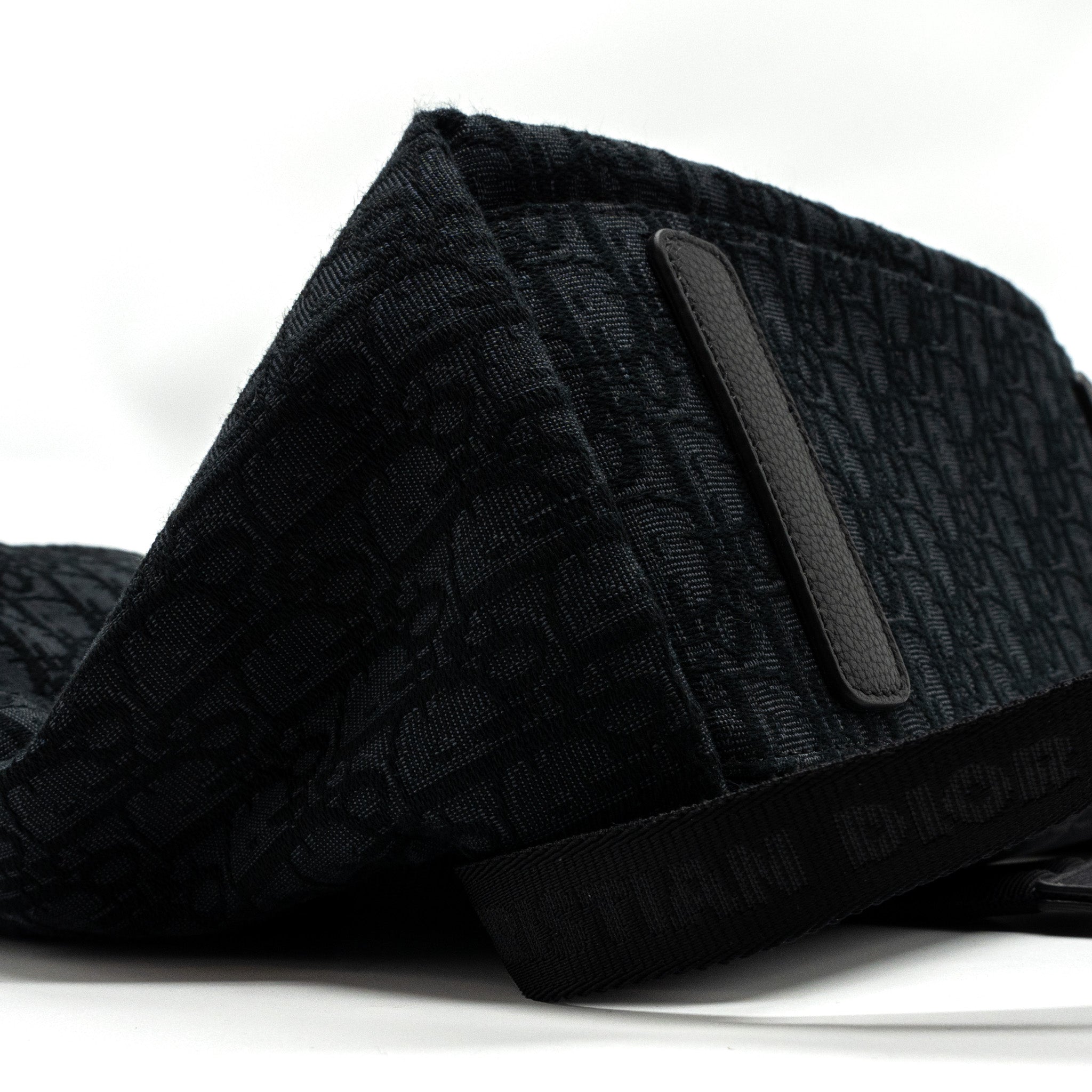 DIOR RIDER BACKPACK BLACK DIOR OBLIQUE JACQUARD SHW
