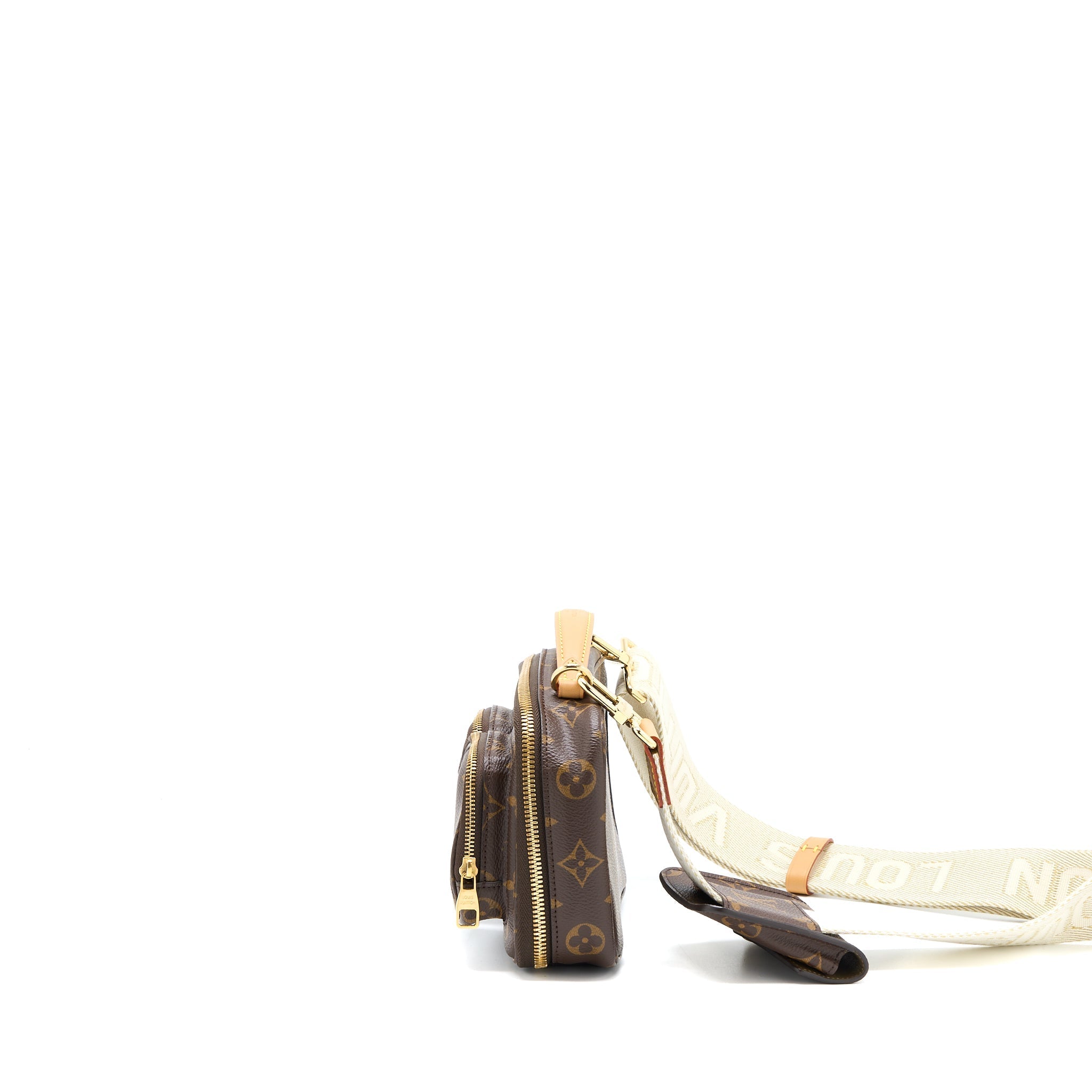 LOUIS VUITTON UTILITY CROSSBODY BAG MONOGRAM CANVAS GHW