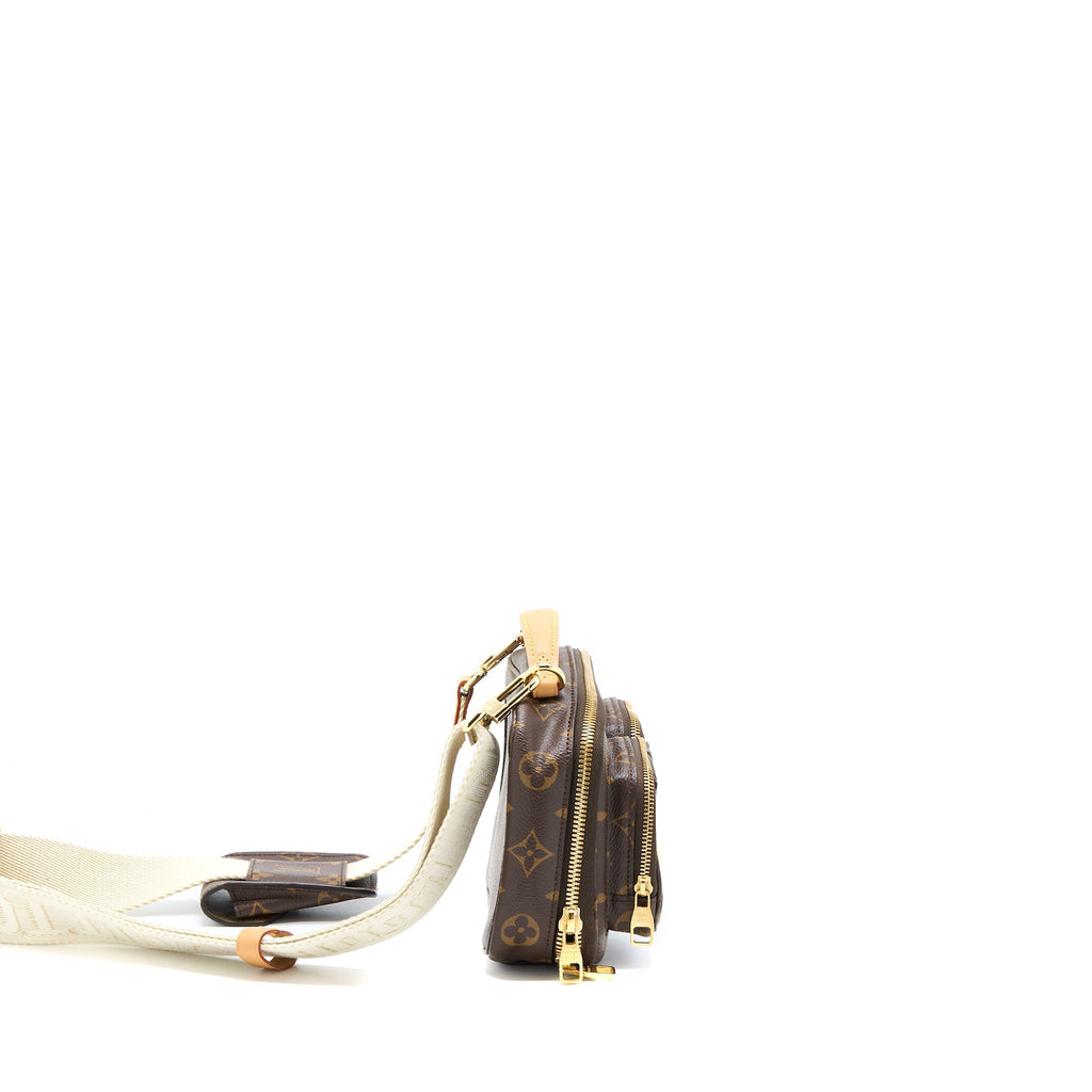LOUIS VUITTON UTILITY CROSSBODY BAG MONOGRAM CANVAS GHW