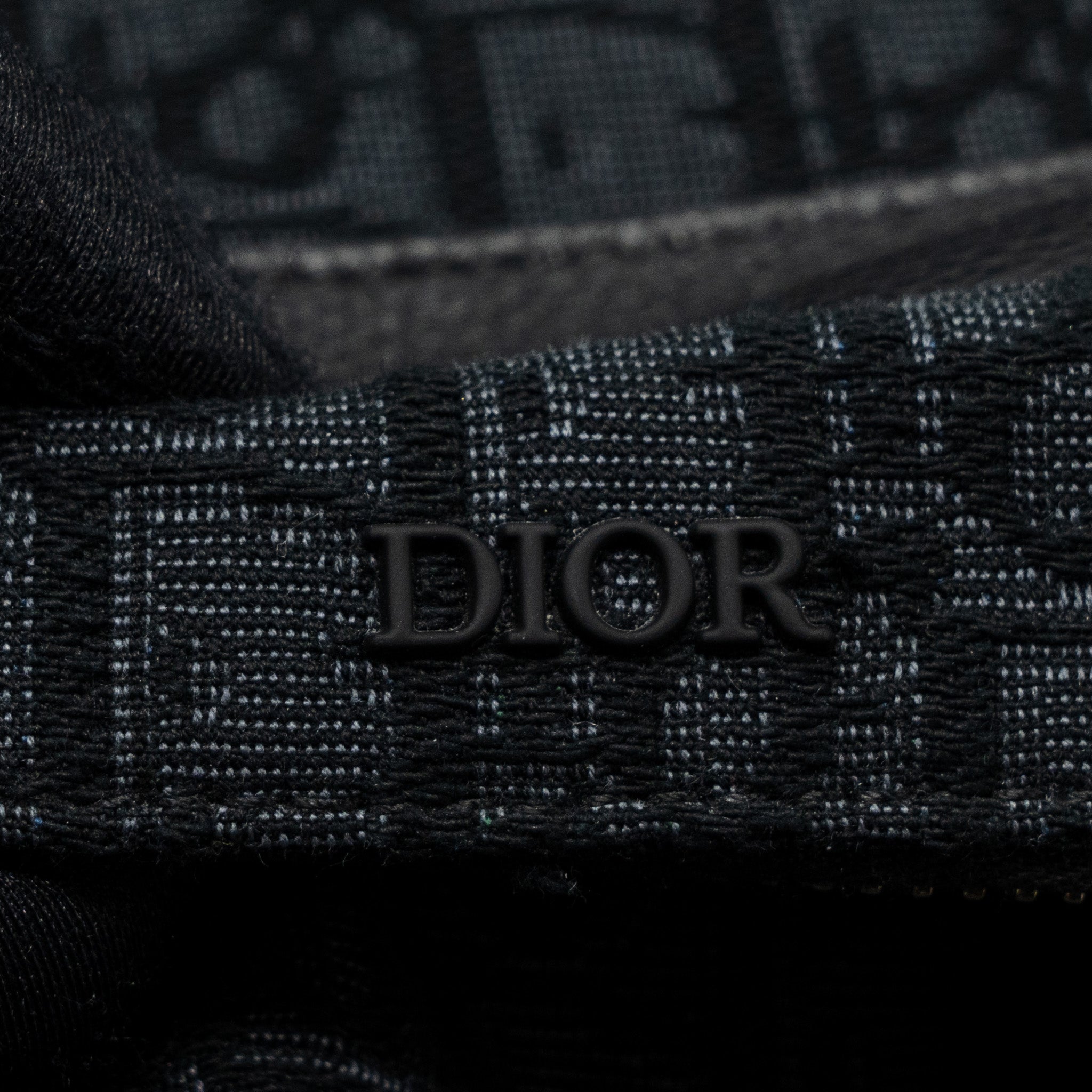 DIOR RIDER BACKPACK BLACK DIOR OBLIQUE JACQUARD SHW