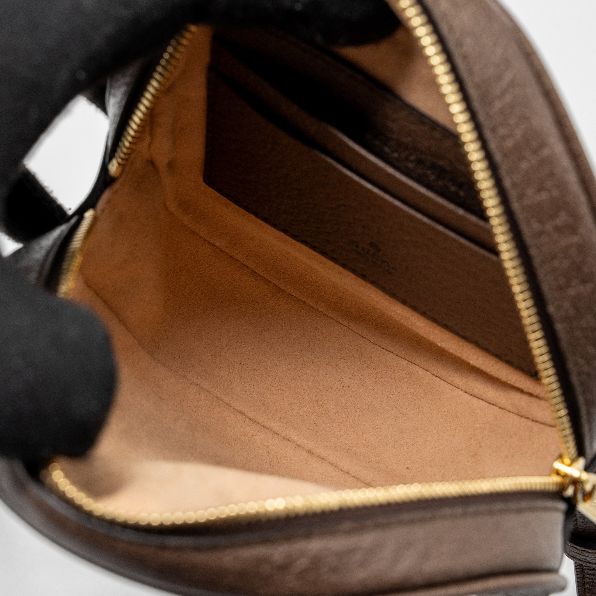 GUCCI ROUND OPHIDIA BACKPACK GG SUPREME CANVAS GHW